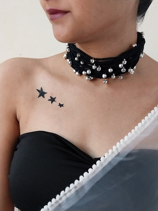 Midnight Bells – The Ghungroo Whisper Necklace/Waistbelt