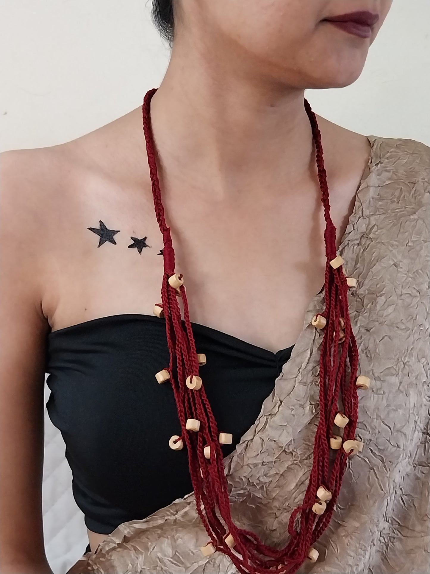 Boho Beats – Handmade Crochet Necklace/Waistbelt