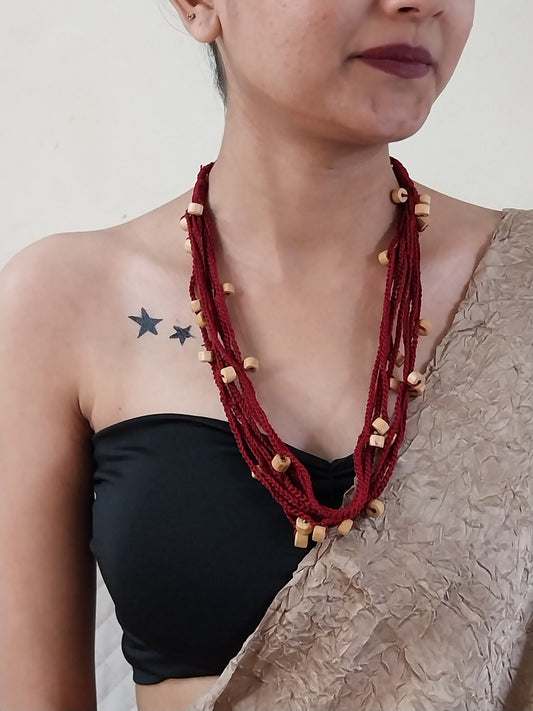 Boho Beats – Handmade Crochet Necklace/Waistbelt