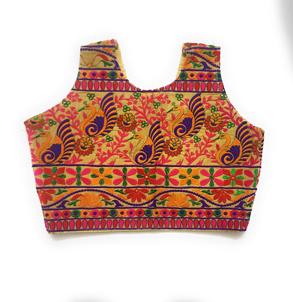 Reversible Cotton Koti Jacket – Multicolor Kachiiwork