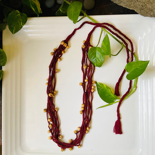 Boho Beats – Handmade Crochet Necklace/Waistbelt