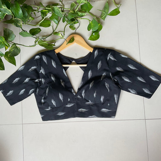 BLACK IKKAT: Timeless Elegance with a Modern Twist!