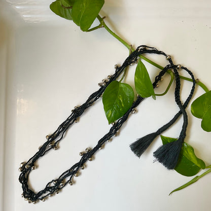 Midnight Bells – The Ghungroo Whisper Necklace/Waistbelt