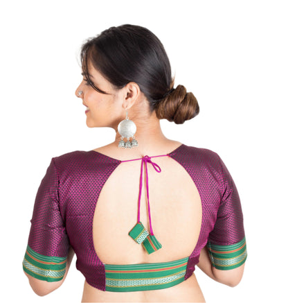 Ethnic Cotton Silk Khunn Designer Blouse