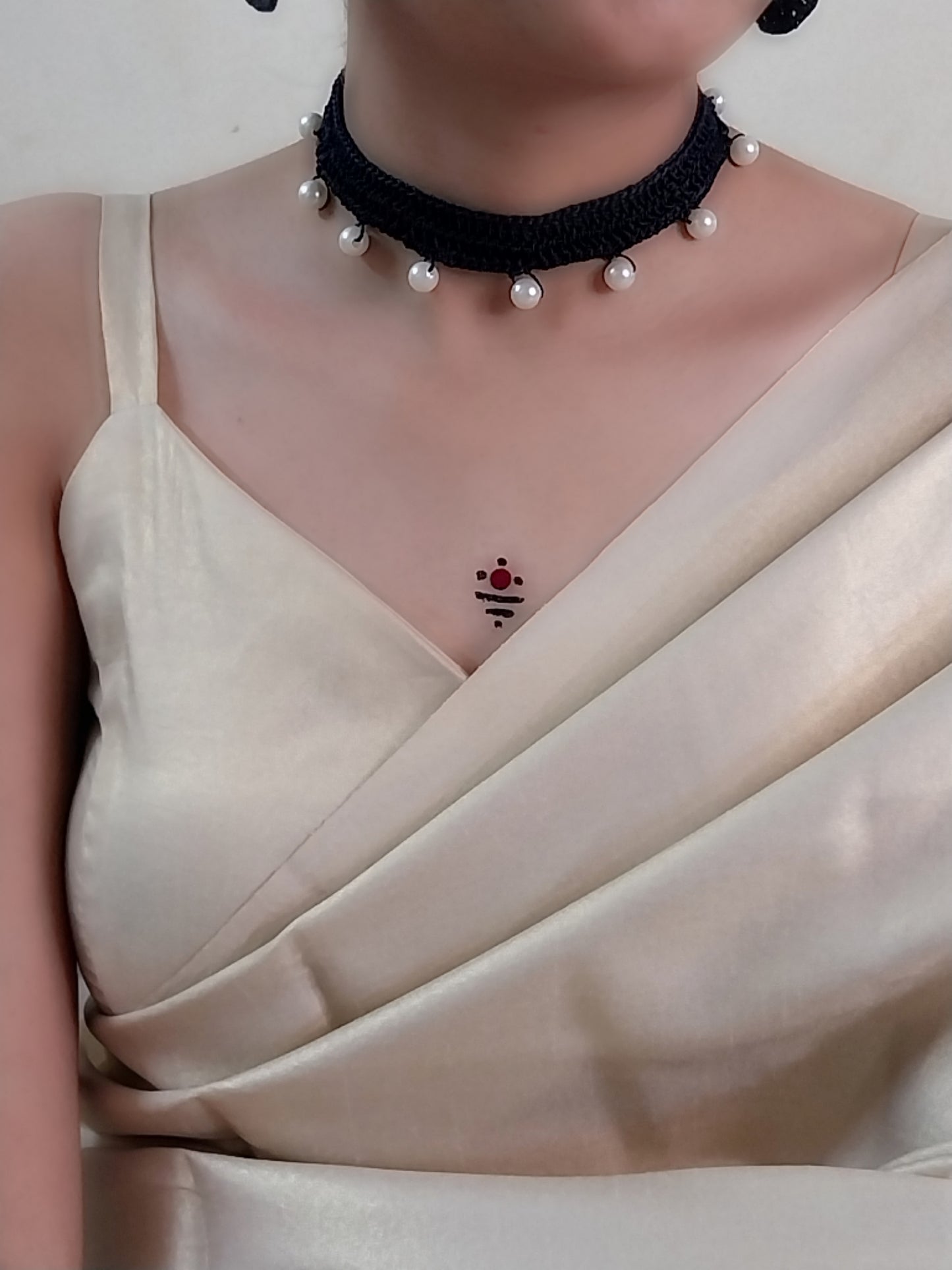 Pearl crochet jewllery